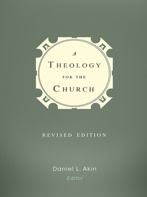 cover image of A Theology for the Church